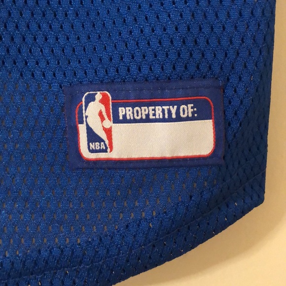 New York Knicks NBA #00 Dog Mesh Blue Jersey - Picture 3 of 7